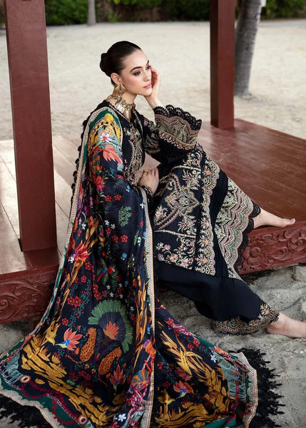 Styleloft.pk Serene Luxury Embroidered Dhanak Unstitched 3-Piece Collection 3 PIECE