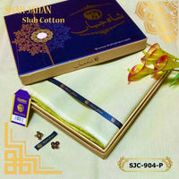 Styleloft.pk Shah Jahan Slub Cotton Unstitched Suit for Men's 2 PIECE