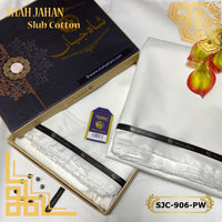 Styleloft.pk Shah Jahan Slub Cotton Unstitched Suit for Men's 2 PIECE