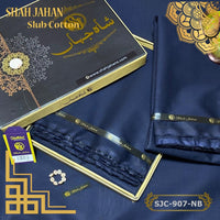 Styleloft.pk Shah Jahan Slub Cotton Unstitched Suit for Men's 2 PIECE