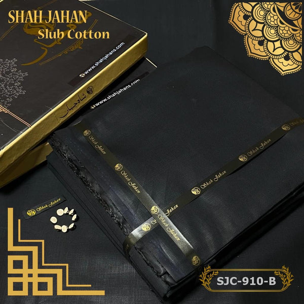 Styleloft.pk Shah Jahan Slub Cotton Unstitched Suit for Men's 2 PIECE