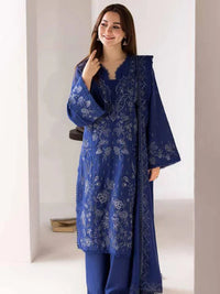 Styleloft.pk Sobia Nazir Embroidered Dhanak Unstitched Piece Suit - Winter Collection 3 piece