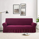 Styleloft.pk Turkish Style Sofa Cover - Maroon sofa cover