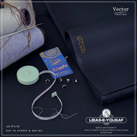 Styleloft.pk Vector Hard Cotton Unstitched Suit for Men's 2 PIECE