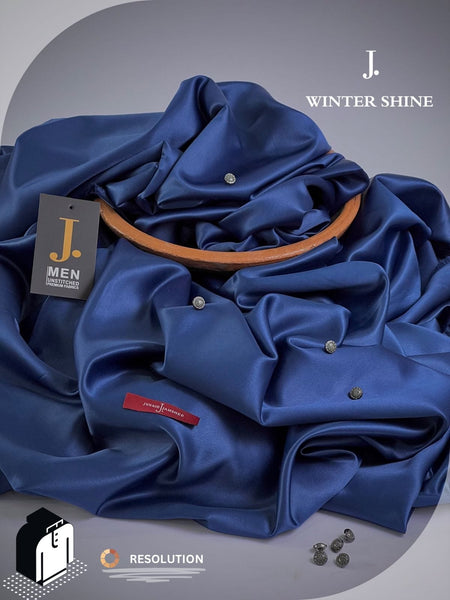 Styleloft.pk Winter Shine By J. Silk Unstitched Suit for Men's 2 PIECE