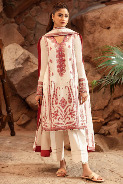 Styleloft.pk Zaha Embroidered Dhanak Suit Unstitched 3 Piece - Luxury Collection 3 PIECE