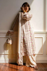 Styleloft.pk Zara Shah Jahan Embroidered Dhanak 3-Piece - Elegant Dhanak Fabric 3 PIECE