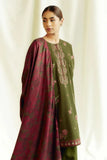 Styleloft.pk Zara Shah Jahan Embroidered Dhanak Suit Unstitched 3 Piece - Luxury Collection 3 PIECE