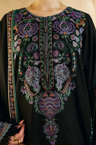 Styleloft.pk Zara Shah Jahan Embroidered Dhanak Unstitched Piece Suit - Elegant Winter Collection 3 PIECE