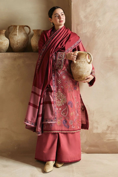 Styleloft.pk Zara Shah Jahan Embroidered Winter Unstitched 3 Piece Suit - Luxury Winter Collection 3 piece