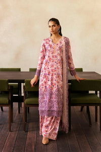 Afrozeh Unstitched Digital Print 3PC Suit