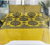 STYLE LOFT D-647 Premium Cotton King Bedsheet bed sheests