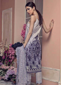 STYLE LOFT.PK Aayra Embroidered Lawn Unstitched 3 Piece Suit AY19L 08A - Spring / Summer Collection