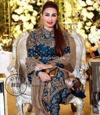 Actress Reema Spring & Summer Embroidered 3Piece Dress