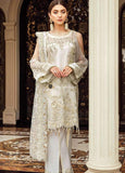 STYLE LOFT.PK Afrozeh Embroidered Chiffon Unstitched 3 Piece Suit AF19C 03 OCEAN PEARL - Luxury Collection