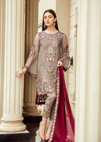 STYLE LOFT.PK Afrozeh Espoir Collection 2019 Embroidered Chiffon Unstitched 3 Piece Suit
