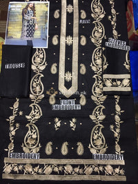 Agha Noor 2Pc Unstitched Lawn Collection ANL-Black