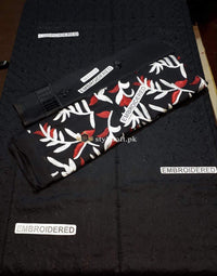 STYLE LOFT.PK Agha Noor Embroidered Linen Unstitched 2 Piece Suit