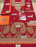 STYLE LOFT.PK Aisha Imran Bridal - Wedding Dresses Collection Red 3PC Suit