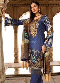 STYLE LOFT.PK Al Zohaib Embroidered Lawn Unstitched 3 Piece Suit AZ18CS 09 - Premium Collection