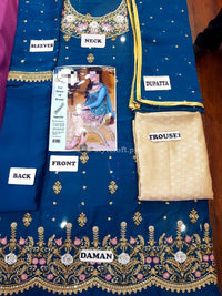 STYLE LOFT.PK Aliza Waqar Embroidered Chiffon Collection 2019 Unstitched 3 Piece