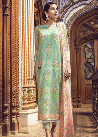 Alkaram Embroidered Lawn Unstitched 2Pc Suit Festive-AK19