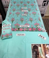 Alkaram Embroidered Lawn Unstitched 2Pc Suit Festive-AK19