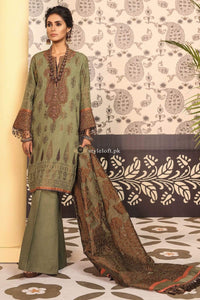 STYLE LOFT.PK Alkaram Studio Festive Linen Collection Unstitched 3PC Suit FC-5B