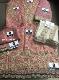 Anas Abrar Designer 3Piece Maysoori Dress