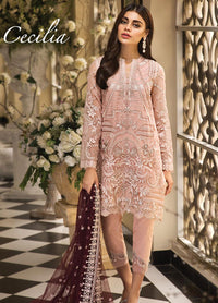STYLE LOFT.PK Anaya by Kiran Chaudhry Embroidered Chiffon Unstitched 3 Piece Suit CECILIA