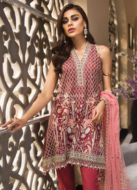 STYLE LOFT.PK Anaya by Kiran Chaudhry Embroidered Chiffon Unstitched 3 Piece Suit La Belle Soirée-Roselle 19-05