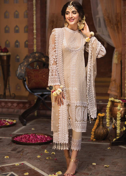 STYLE LOFT.PK Anaya by Kiran Chaudhry Embroidered Lawn Unstitched 3 Piece Suit AKC19F 01 AYLA - Festive Collection