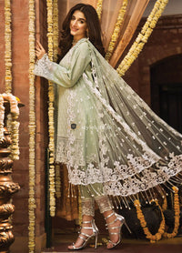 STYLE LOFT.PK Anaya by Kiran Chaudhry Embroidered Lawn Unstitched 3 Piece Suit AKC19F 03 ZAHARA - Festive Collection