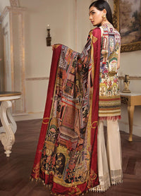 Anaya by Kiran Chaudhry Embroidered Lawn Unstitched 3 Piece Suit AKC19L 08 Sirena - Spring / Summer Collection