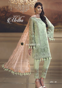 Anaya Chiffon Wedding Edit Collection 2018-Mint Melba