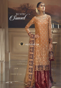 Anaya Chiffon Wedding Edit Collection 2018-Rustic Sunset