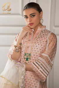 Annus Abrar Embroidered Chiffon Collection 2019 Unstitched 3 Piece Suit-Vintage Belle