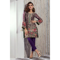 Annus Abrar Semi Formals Collection 2019 Unstitched 3 Piece Suit- Indigo Dream