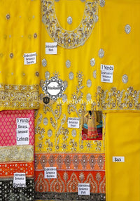 Anus Abrar Embroidered Bridal Lehnga Dress 2018