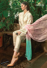 STYLE LOFT.PK Asim Jofa Luxury Lawn Collection 2019 3Piece Suit AJL-3B