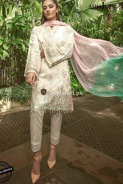 STYLE LOFT.PK Asim Jofa Luxury Lawn Collection 2019 3Piece Suit AJL-3B