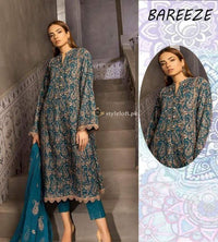 STYLE LOFT.PK Bareeze Classic Embroidered Linen 2 Piece Unstitch Suit
