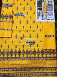 STYLE LOFT.PK Bareeze Embroidered Lawn 2Piece Suit Color-Yellow