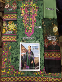 Baroque 3Piece Unstitched Lawn Collection 2019 BR-LW1907