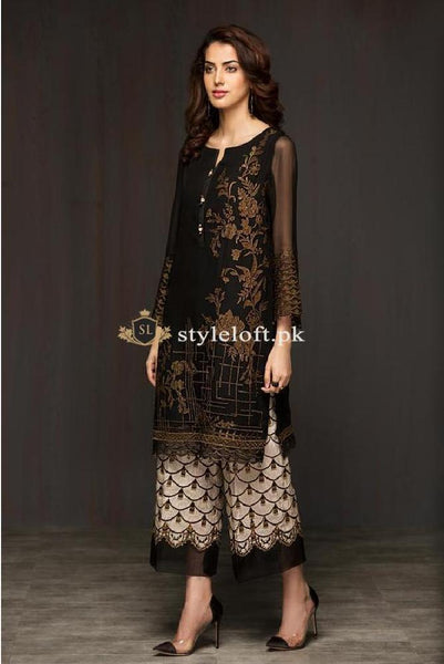 Baroque Black Gypsy Winter Linen 2Piece