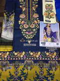 Baroque Embroidered Lawn Unstitched 3Pc Suit Graphic Marvel-05