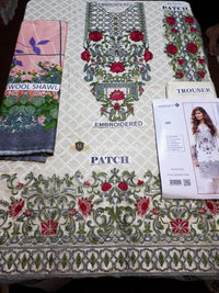 STYLE LOFT.PK Baroque Linen Unstitched 3 Piece Suit Glorious Light