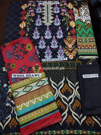 Baroque Winter Collection 2018 3Piece BR-East Soul