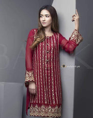 BATIK Embroidered Linen 2PC Latest Party Wear Dresses 2019 STYLE LOFT