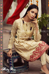 Batik Misty Rose Linen 3Piece